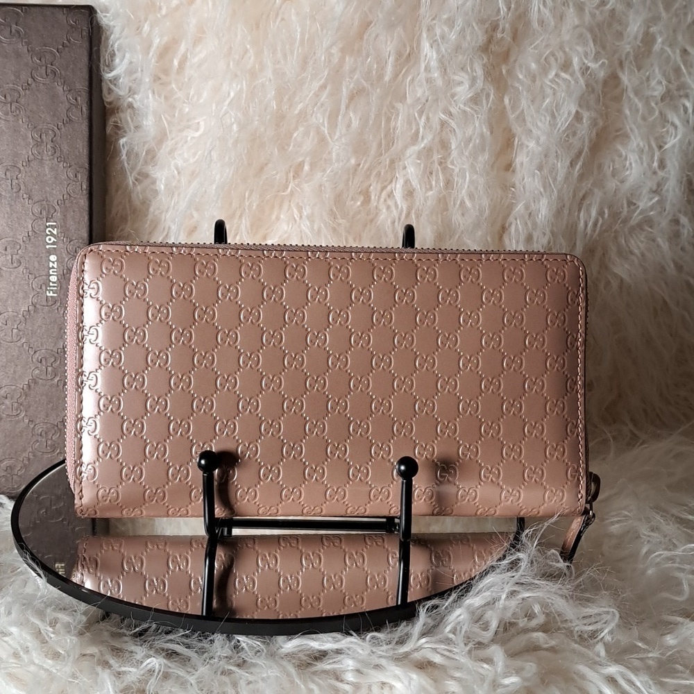 Gucci Micro Guccissima Bow Wallet EUC - Picture 6 of 17